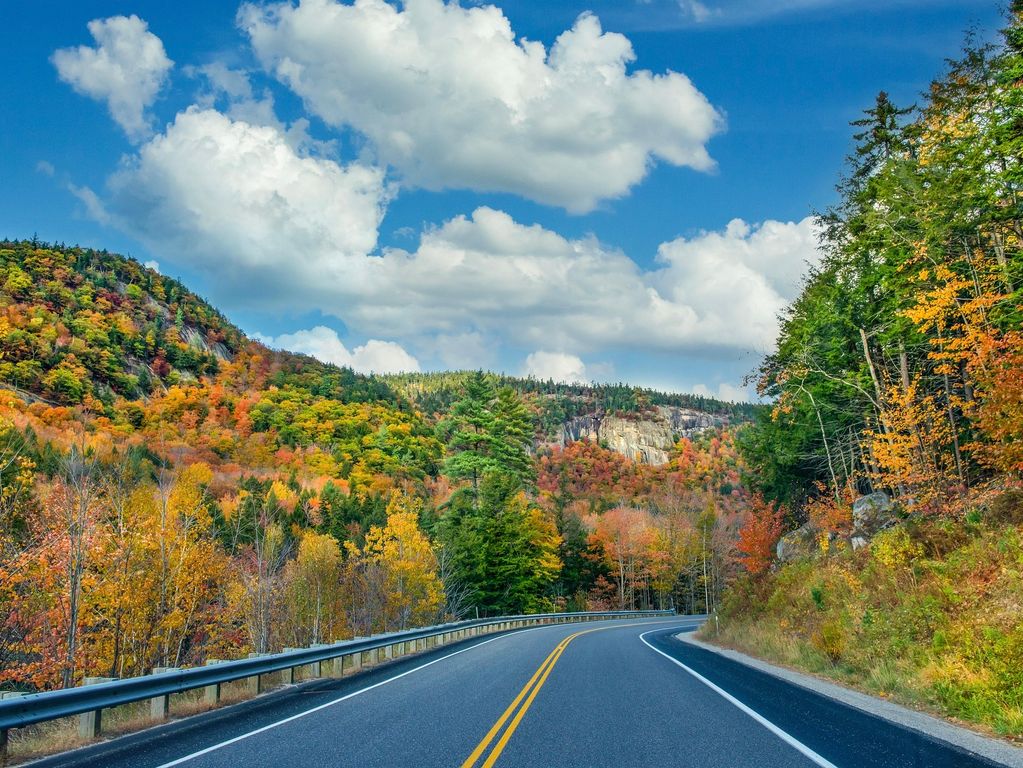 New Hampshire in de herfst New Hampshire in de herfst